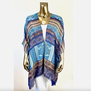 CLOSING SALE - CHICO'S $119 ONE-SIZE RUANA WRAP